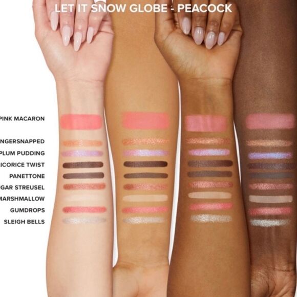BNIB~Too Faced Let it Snow Globes Limited Edition Makeup Collection - Picture 2 of 14